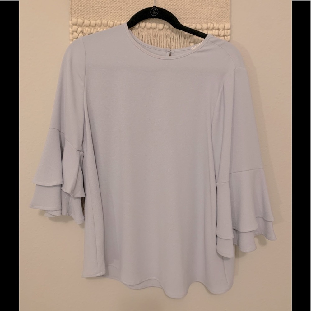 Baby Blue Blouse